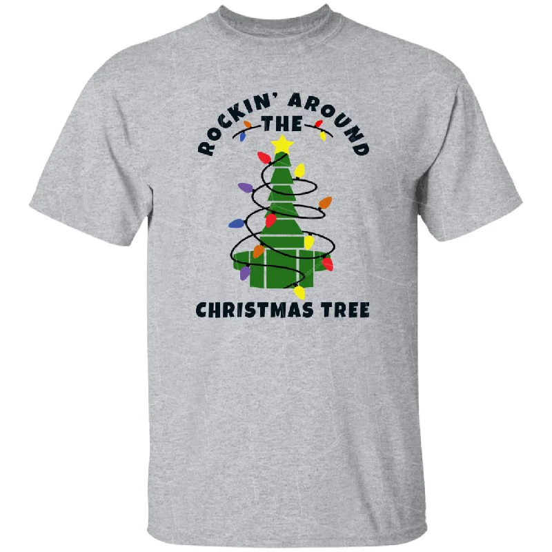 Rockin' Around The Christmas Tree Respiratory ShirtMinimalist T-Shirts