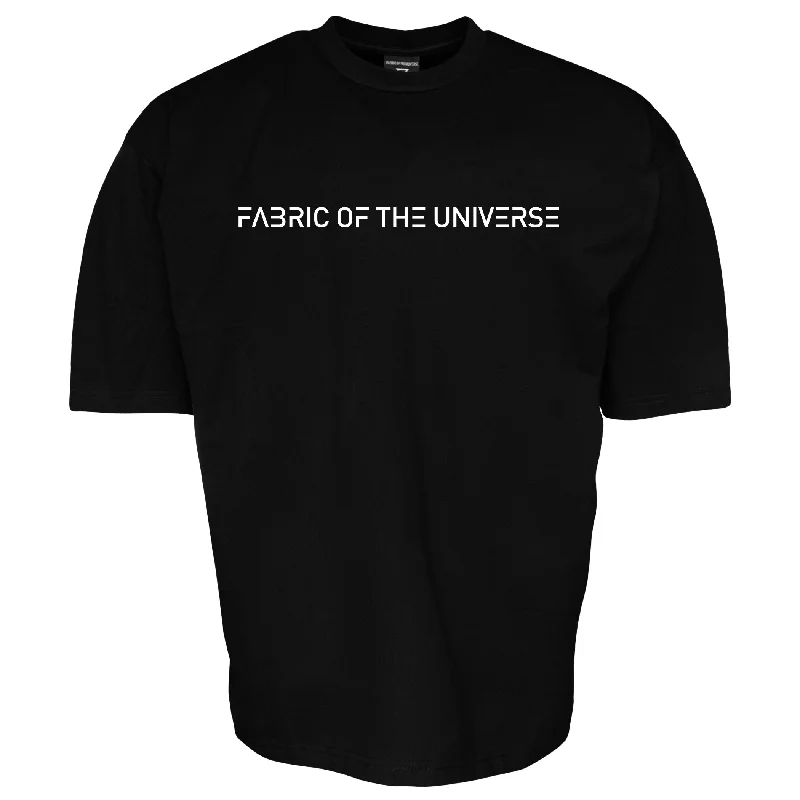 Simple Logo Black Oversized Short Sleeve TArtist T-Shirts