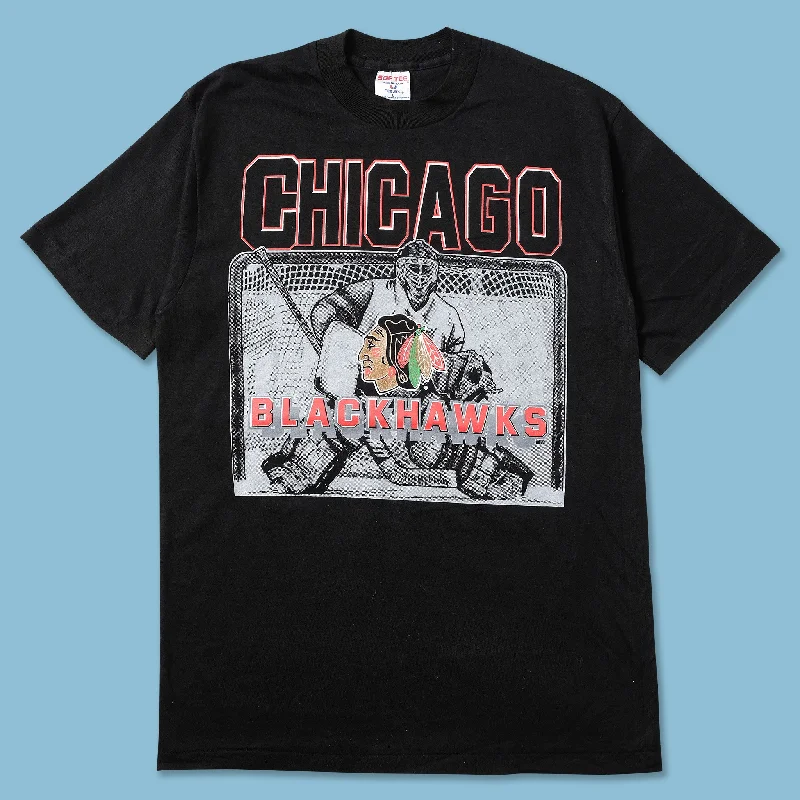 Vintage Chicago Blackhawks T-ShirtRecycled Fabric T-Shirts