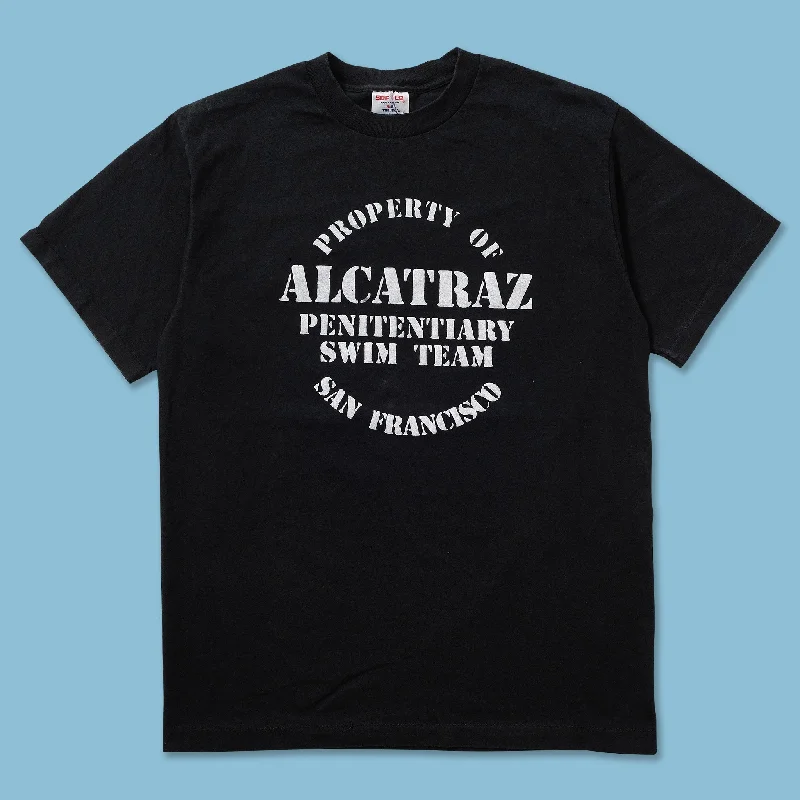 Vintage Property Of Alcatraz T-Shirt LargeCompression T-Shirts