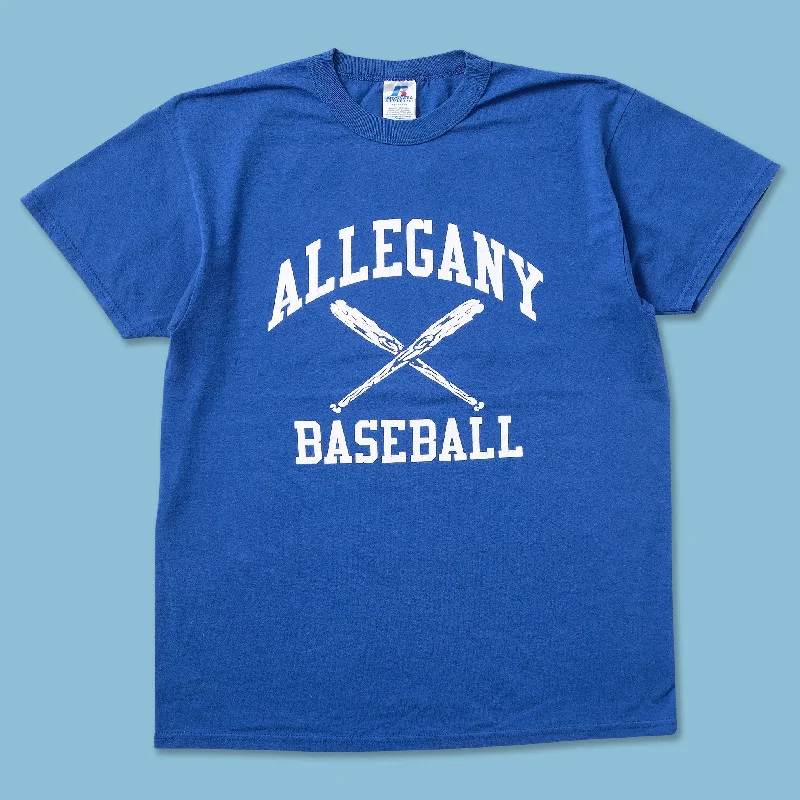 Vintage Russell Athletic Allegany Baseball T-Shirt MediumUV-Protection T-Shirts