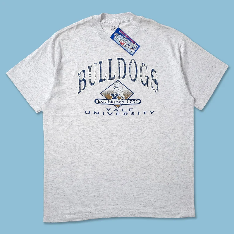 Vintage Yale Bulldogs T-Shirt XLargeLinen T-Shirts