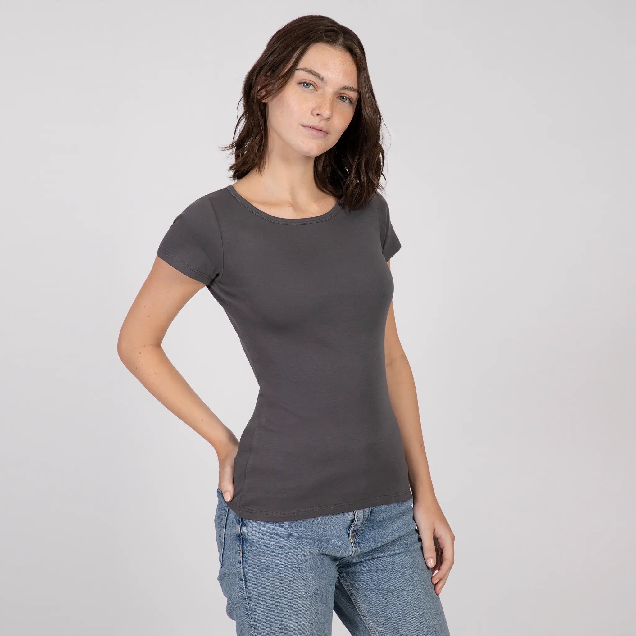 Women's Organic Pima Cotton T-ShirtOversized T-Shirts