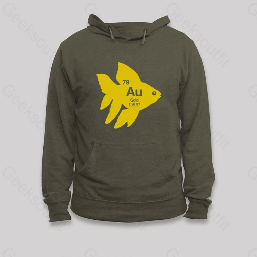 Glitter SweatshirtsAu Gold Fish Hoodie