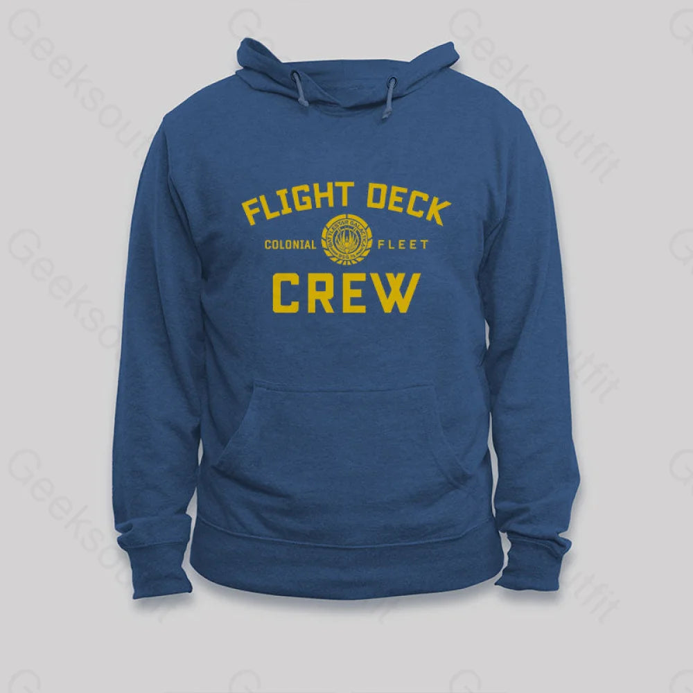 Asymmetrical HoodiesBattlestar Galactica Flight Deck Crew Hoodie