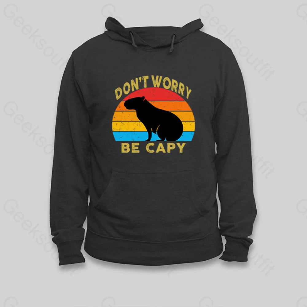 Designer SweatshirtsCapybara Don't Worry Hoodie