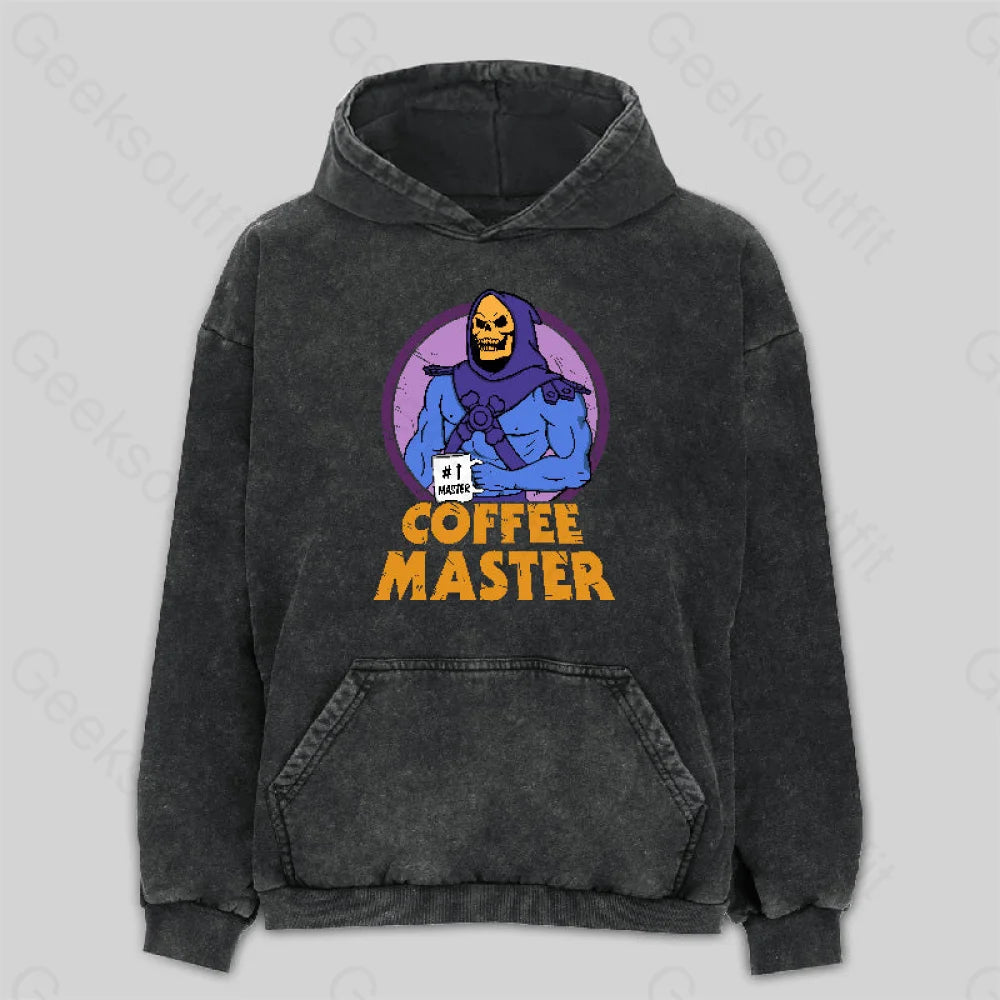 Longline HoodiesCoffee Master Washed Hoodie