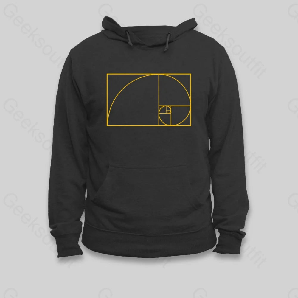 Fleece SweatshirtsGolden Spiral Hoodie