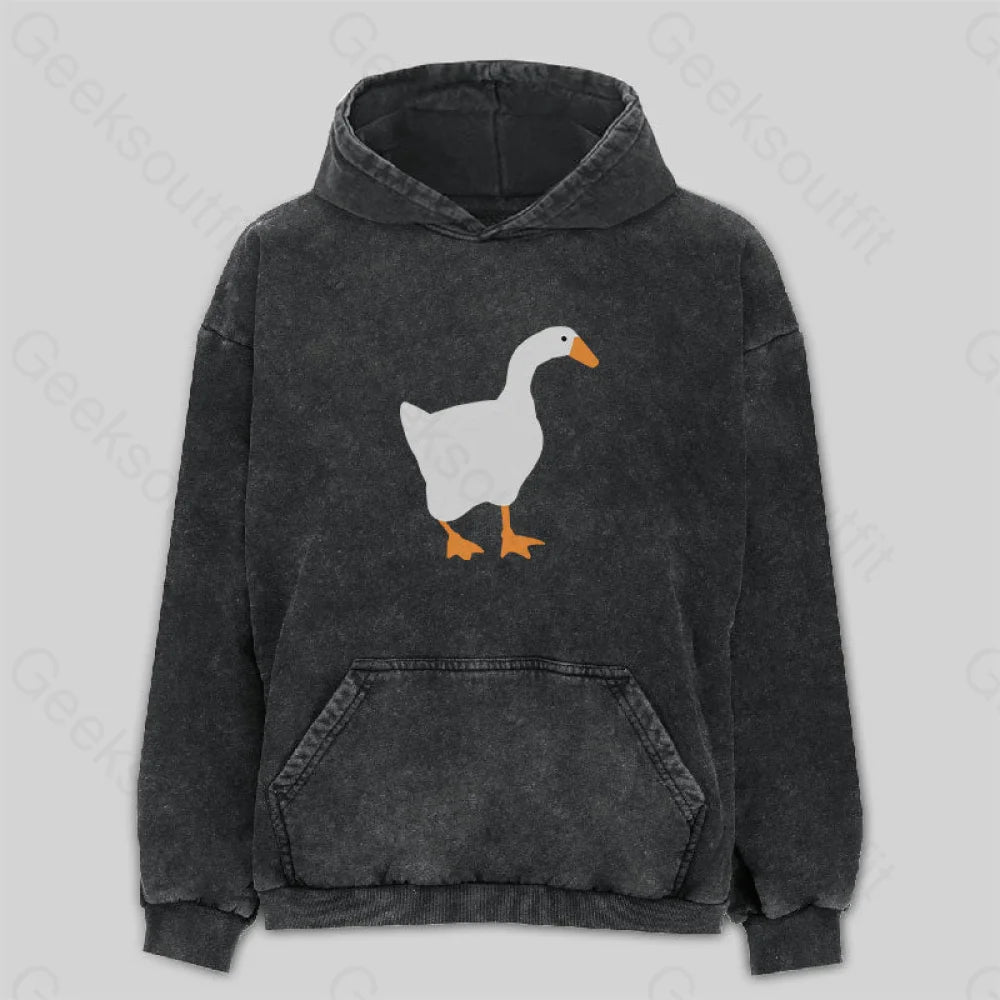 Distressed HoodiesGoose Washed Hoodie