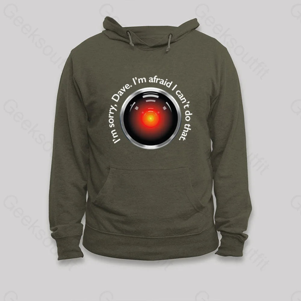 Patchwork SweatshirtsHAL Sorry, Dave Quote Hoodie