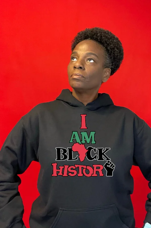 Printed SweatshirtsI Am Black History Hoodie - 2022 Edition