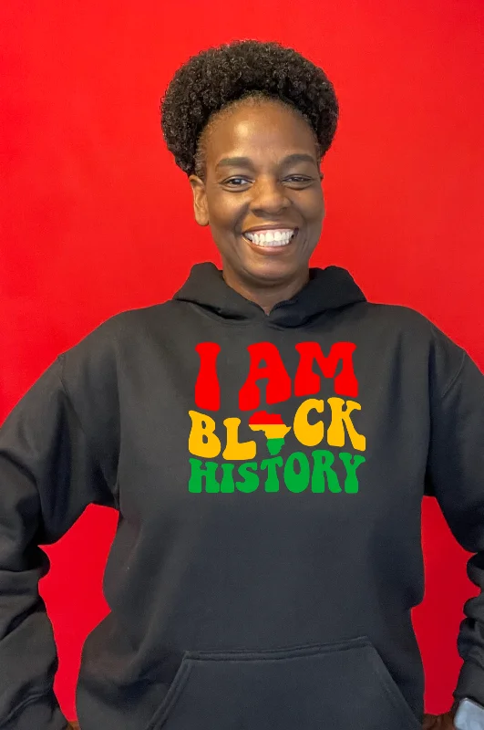 Lace-Up HoodiesI Am Black History Hoodie - 2024 Edition