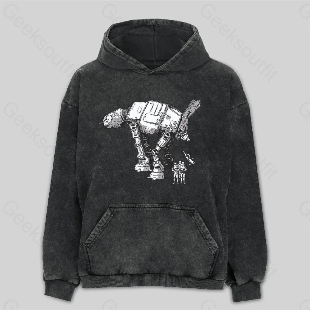 Fringed HoodiesImperial Walker Washed Hoodie