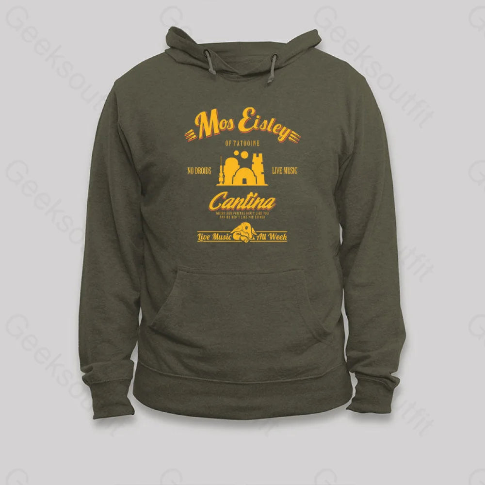 Distressed HoodiesMos Eisley Cantina Vintage Hoodie