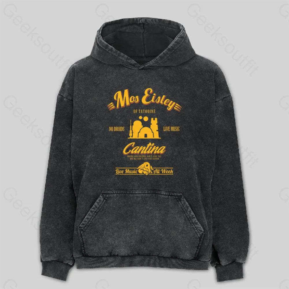 Sherpa-Lined HoodiesMos Eisley Cantina Vintage Washed Hoodie