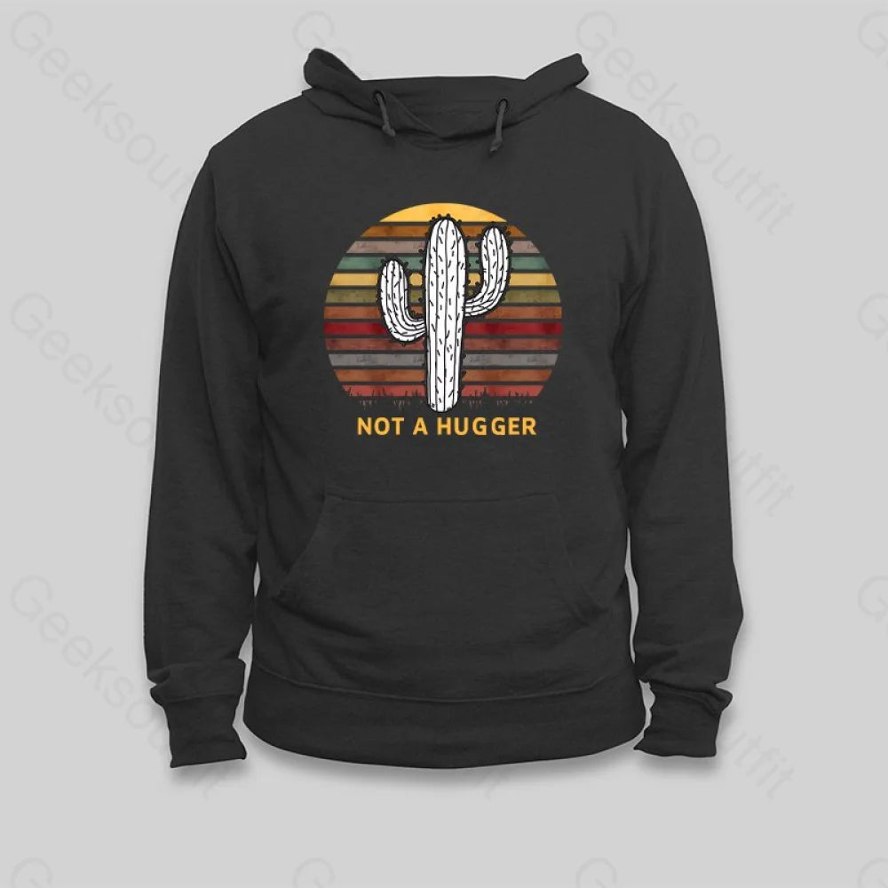 Cultural SweatshirtsNot A Hugger Vintage Hoodie