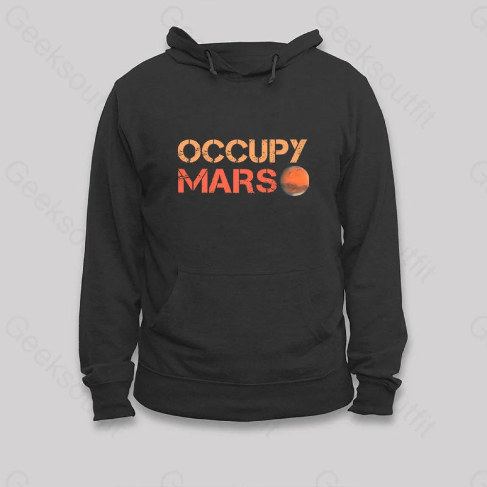 Organic Cotton SweatshirtsOccupy Mars Hoodie