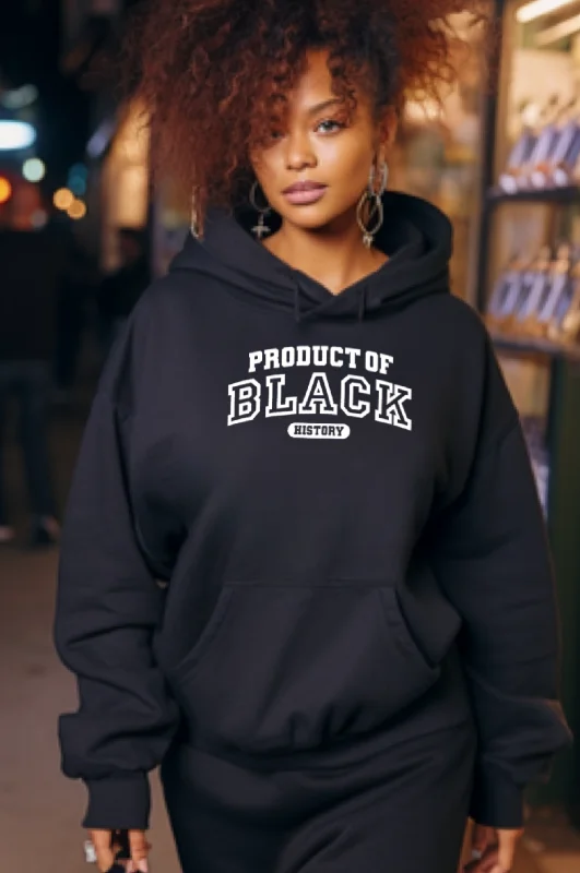 Urban HoodiesProduct of Black History Hoodie