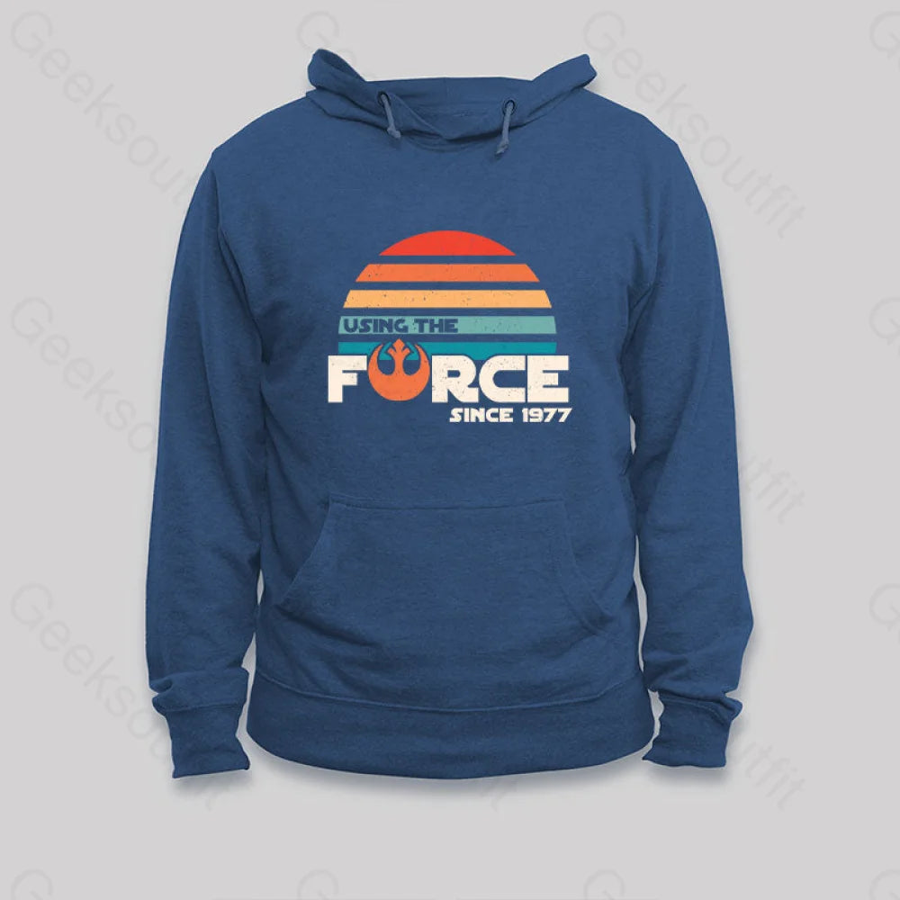 Ribbed Cuff HoodiesRetro Force '77' Hoodie