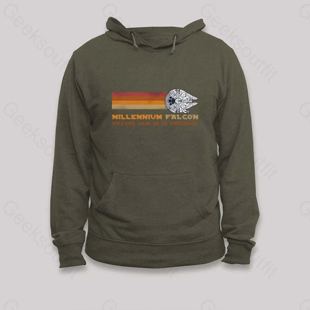 Travel SweatshirtsSpace Ship Hoodie