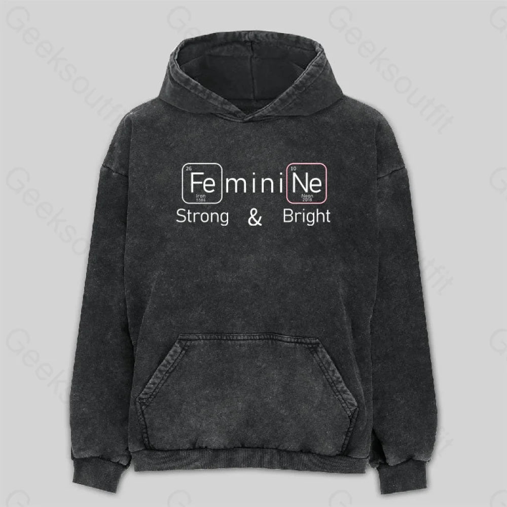 Thermal HoodiesStrong and Bright Washed Hoodie