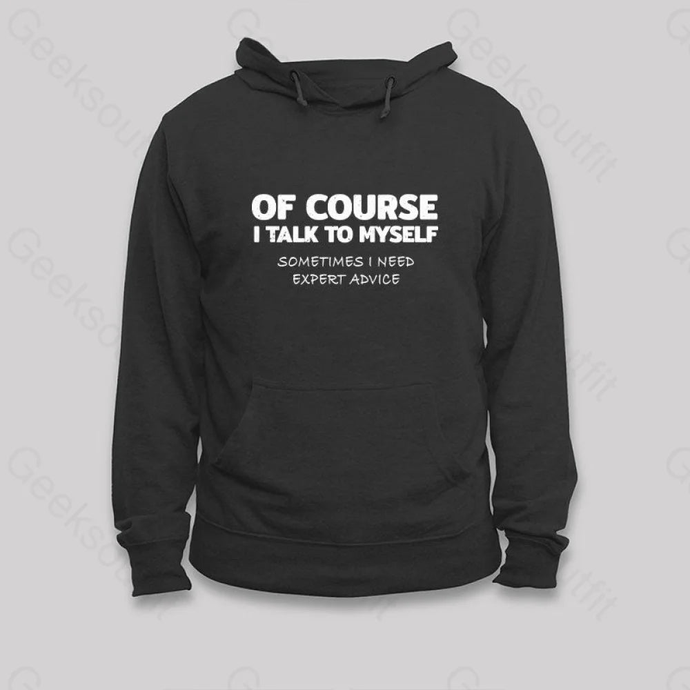 Ruffled SweatshirtsTalk To Myself Hoodie