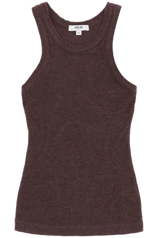 Affordable sleeveless topsAgolde Women's 'Bailey Knit Sleeveless