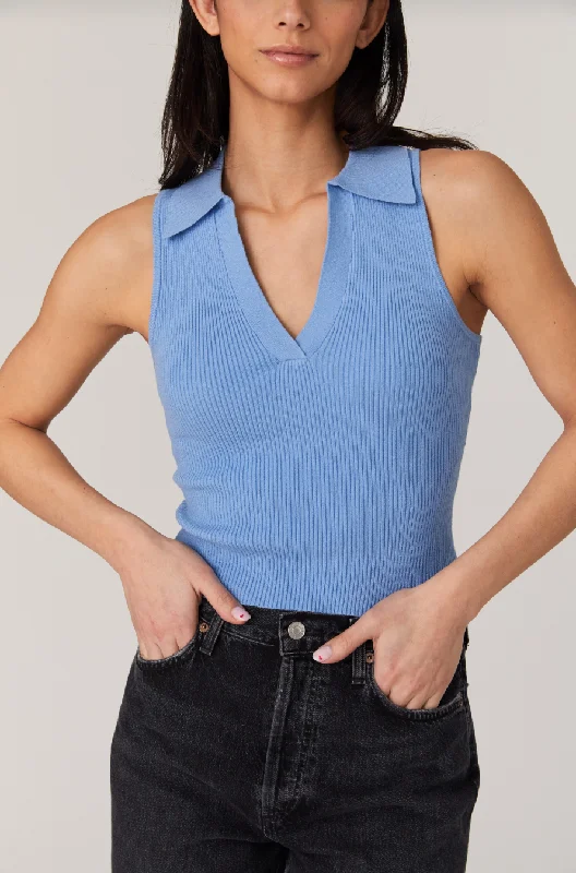 Style relatedCosysoft VNeck Sleeveless Jumper Dusty Blue