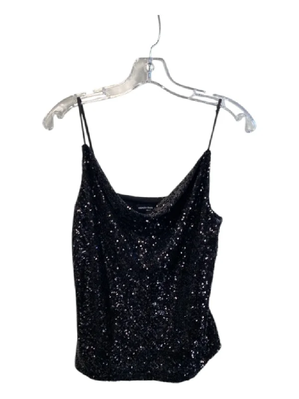 Style relatedGeneration Love Size XS Black Polyester Sleeveless Sequins Adjustable Strap Top