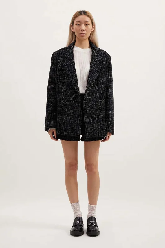 BlazercyberRemain Lennon Blazer - Black Boucle