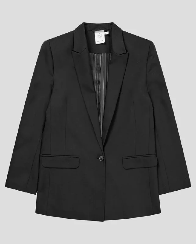 BlazercourtSussima Boyish Blazer BLACK