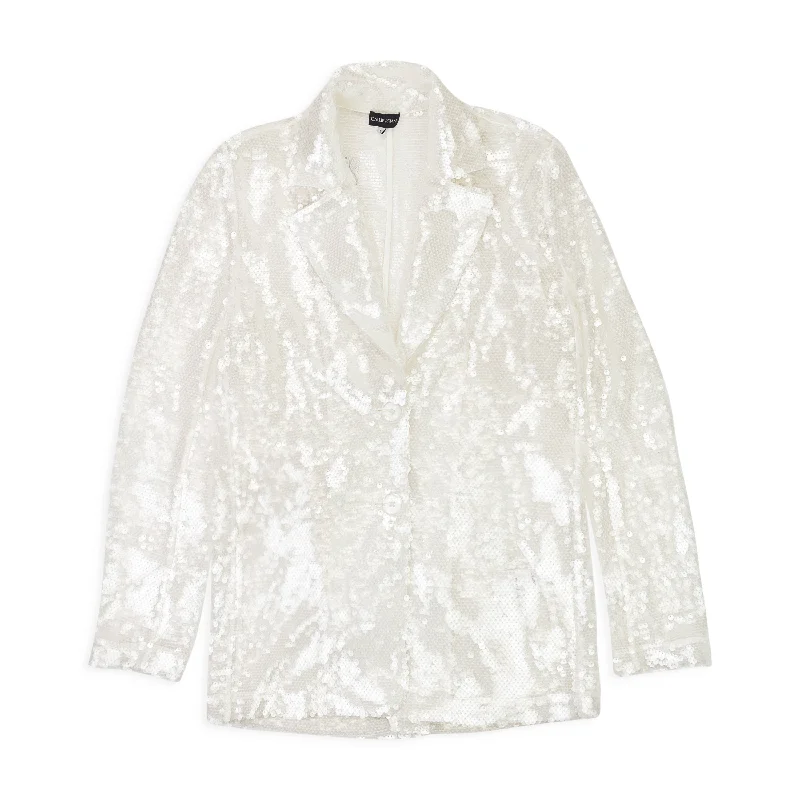 BlazerwearCALLIPYGIAN SEQUIN CLEAR BLAZER